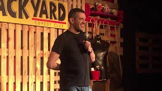 An Italian comedian in London  Francesco De Carlo stand up comedy [upl. by Radmilla138]