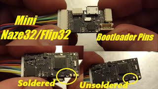 Mini Naze32Flip32 Bootloader Pin Location [upl. by Walcoff]