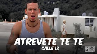 ATREVETE TE TE  CALLE 13  Letra  Lyric [upl. by Krantz168]