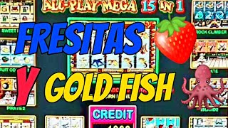 FRESITAS 🍓🍓🍓 y GOLD FISH 🐙🐙🐙 al MÁXIMO 🤑  Moneditas Oficial 🙂 [upl. by Oynotna]