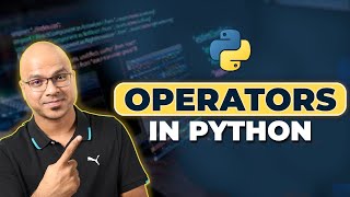 11 Python Tutorial for Beginners  Operators in Python [upl. by Eannej]