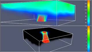 Fire DynamicsCFD Simulation [upl. by Namyw119]