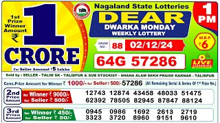 🔴Lottery Sambad Today 0100pm 021224 Dear Lottery Result Pdf Download [upl. by Anne-Corinne]