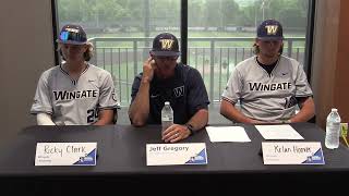 Wingate Game 1 Media Availability [upl. by Vernice]