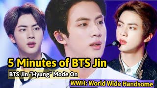 BTS Jin  BTS Jin Hyung Mode On  BTS Jin Funny Moments  BTS Loves Jin Hyung  BTS Today Video [upl. by Areht560]