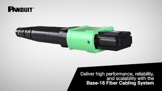 Deliver high performance reliability and scalability with the Base16 Fiber Cabling System [upl. by Aisenat260]