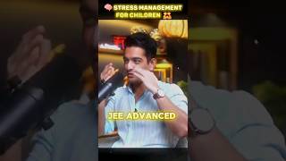 Stress Management for Children 👪 ranveerallahbadia beerbiceps MotionNVSir podcast shorts [upl. by Etessil999]