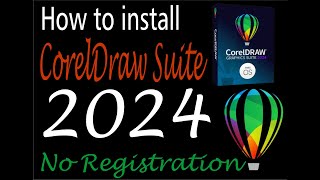 How to install CorelDraw Suite 2024 [upl. by Sitra145]