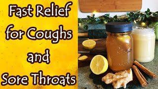 Natural Fast Acting Relief for Coughs Congestion and Sore Throat [upl. by Kellen]