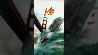 Golden Gate Bridge vs Cargo Ship [upl. by Lupien]