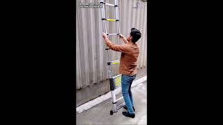 Ultimate Full Aluminum Telescoping Type A Ladder [upl. by Eislrahc]