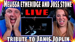 reaction to Melissa etheridge and Joss stone tribute to Janis Joplin  2005 Grammy awards [upl. by Enaenaj53]