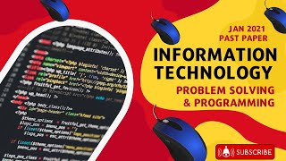 Jan 2021 CSEC Information Technology Past Paper [upl. by Eseryt394]