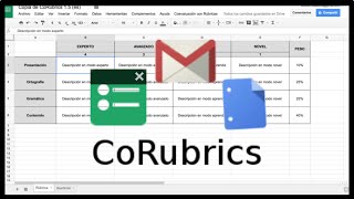 Tutorial CORUBRICS español rúbricasonline [upl. by Acinnej388]