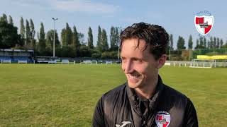 Shildon Man of the Match Jon Weirs spoke to Wilf Tray following todays draw at Newcastle Benfield [upl. by Indihar]