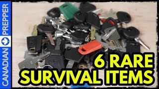 6 RARE Survival Items [upl. by Srevart]