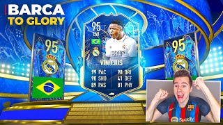 TRAFIŁEM TOTS VINICIUSA JUNIORA 🤯  FIFA 23  Barca to Glory 27 [upl. by Aicak]