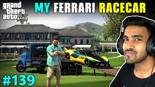 TAKING DELIVERY OF A FERRARI RACECAR  GTA V GAMEPLAY 139 [upl. by Cliff]