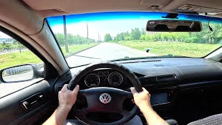 2002 Volkswagen Passat 18T 170 POV TEST DRIVE [upl. by Swetlana]