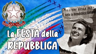 🟩⬜🟥 La FESTA della REPUBBLICA ITALIANA Educazione Civica e Storia  Cosa si festeggia il 2 GIUGNO [upl. by Ayidah827]