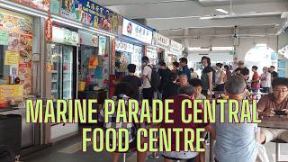 Marine Parade Central Food Centre  Hawker Centre  Singapore [upl. by Ludovico]