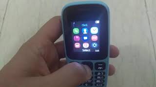 How to set alarm in Nokia 105 [upl. by Banebrudge]