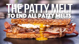 THE BEST PATTY MELT IVE EVER MADE IT SHOULD BE ILLEGAL  SAM THE COOKING GUY [upl. by Avek]