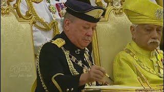 Sultan Ibrahim of Johor sworn in as new King of Malaysia 2024 [upl. by Anyer]