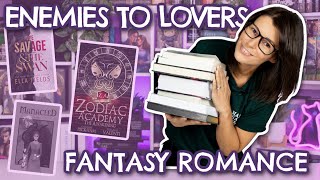 Enemies To Lovers Book Recommendations Fantasy Romance Edition [upl. by Hieronymus490]