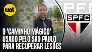 SÃO PAULO RECUPERA JOGADORES USANDO PEDRAS MÁGICAS VEJA COMO FUNCIONA INSTALAÇÃO NO CT [upl. by Ahsahtan]