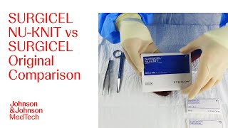 Hemostatic Capacity Comparison SURGICEL NUKNIT vs SURGICEL Original  JampJ MedTech [upl. by Arodnap]