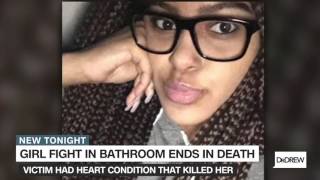 Three girls charged in bathroom fight that left teen dead [upl. by Enileve]