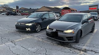 Mk8 GTI stage 1 manual vs mk7 golf r stage 1 manual [upl. by Newbill807]