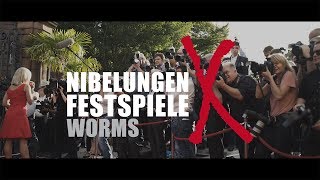 NibelungenFestspiele Worms 2017  Premiere [upl. by Emmye817]