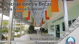 Oportunidad para jóvenes Inscripción y becas para cursar nivel técnico superior [upl. by Ramas557]