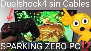 🎮🐲 JUGAR a DRAGON BALL SPARKING ZERO en PC con MANDO de PS4 SIN CABLES por BLUETOOTH [upl. by Aknaib]