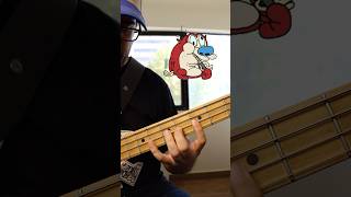 Ren amp Stimpy Theme on Bass bass basscover basstranscription basstab full bass cover on channel [upl. by Kris]