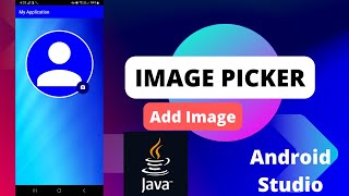 Pick Image From Gallery In Android Studio  Image Picker  Image Picker Library In Android  Java [upl. by Tristram]