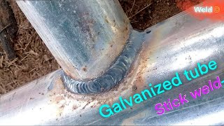 Tips that welders use to weld galvanized pipes that never told you [upl. by Walburga573]