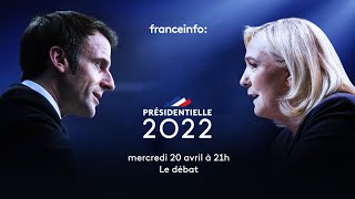 Revoir le débat entre Marine Le Pen et Emmanuel Macron [upl. by Anelas408]