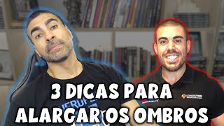 3 dicas para alargar os ombros e costas [upl. by Airtina]