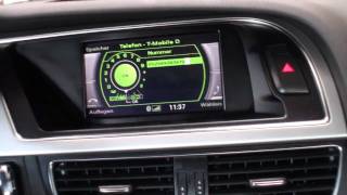 Zemex V4 Bluetooth Freisprechanlage Audi A4 8K Q5 A5 MMI Radio CONEXX [upl. by Derraj350]