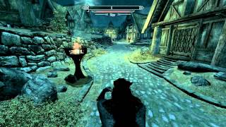 Skyrim MAX SETTINGS 2560x1440 GTX 680 [upl. by Aicenev]