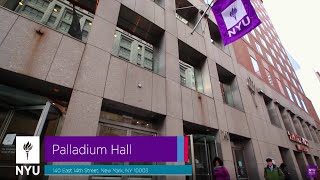 Palladium Hall  NYU Dorm Tour [upl. by Zoes]