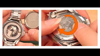 How to Open a Watch With Common Household Items Without Pro Tools [upl. by Erhard360]