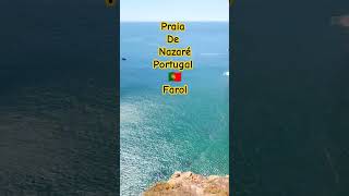 PRAIA DE NAZARÉ  FAROL PRAIA DO NORTE PORTUGAL 2024 portugal foryou fyp vlog travel beach [upl. by Annairda477]