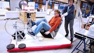 Prototyping  Human powered Hovercraft [upl. by Tnairb]