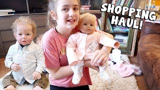 Reborn Baby Doll Shopping Haul w Reborn Toddler Gary What Did I Buy My Reborns The Patsy Family [upl. by Alleyn333]