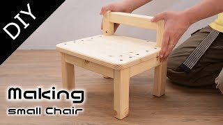 キッズチェア（子供椅子）を作ってみました【自作工房】～Making of a small chair [upl. by Etteniotnna492]