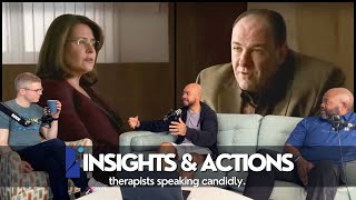 Therapists React to Sopranos Therapy Scene  Insights amp Actions Clip [upl. by Murial214]